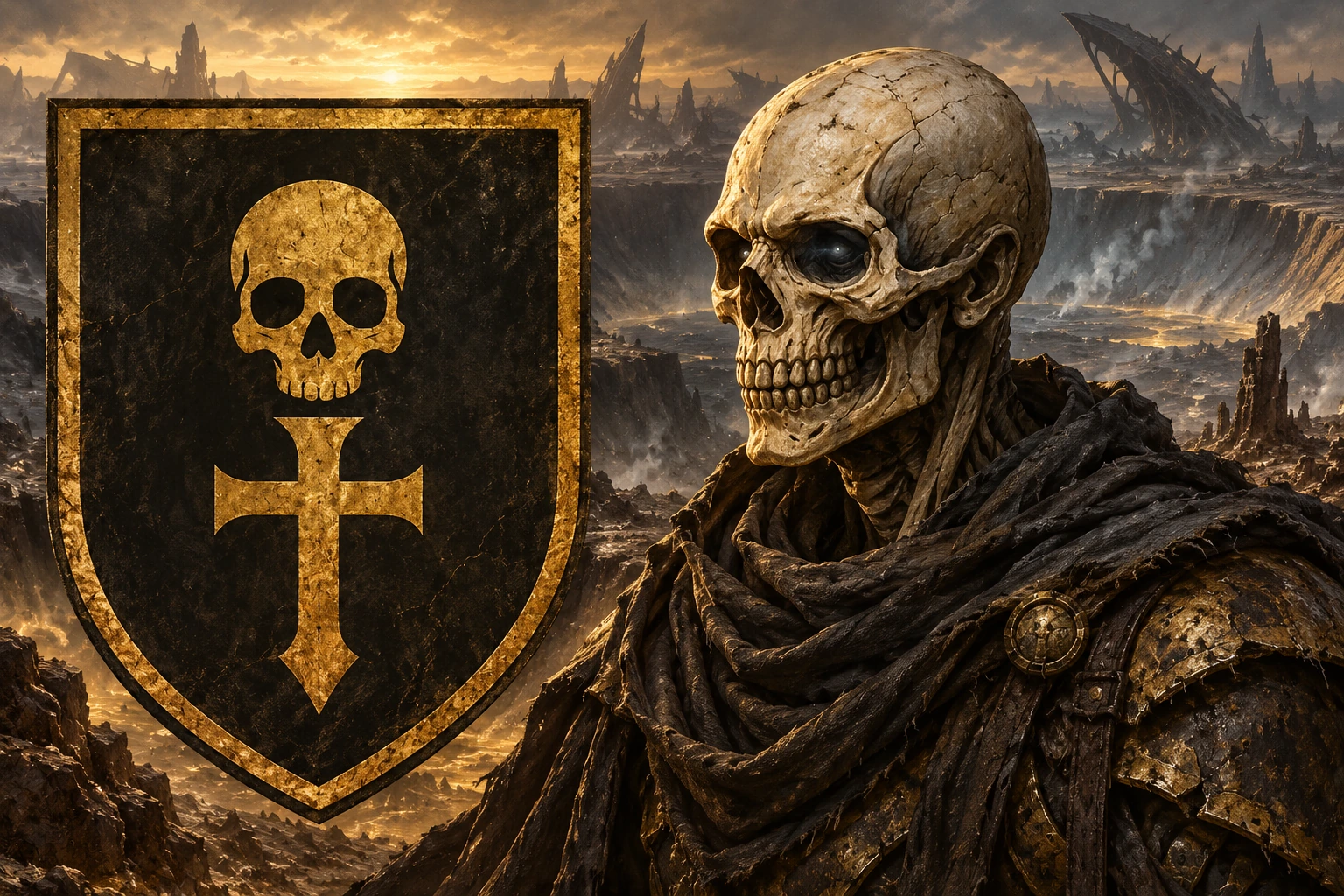 Undead race banner and portrait